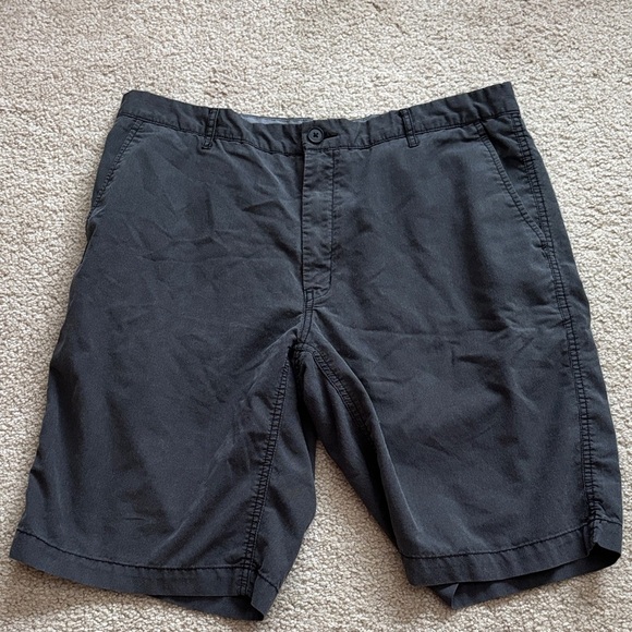 Alfani Charcoal Flat Front Men's Shorts size 36 - Picture 1 of 6